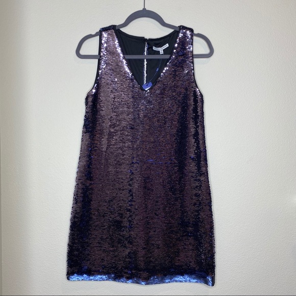 Rebecca Minkoff Mini Sequence Sleeveless Dress - Picture 11 of 16